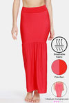 Zivame All Day Flared Mermaid Reversible Saree Shapewear - Red Pink — thumbnail 1